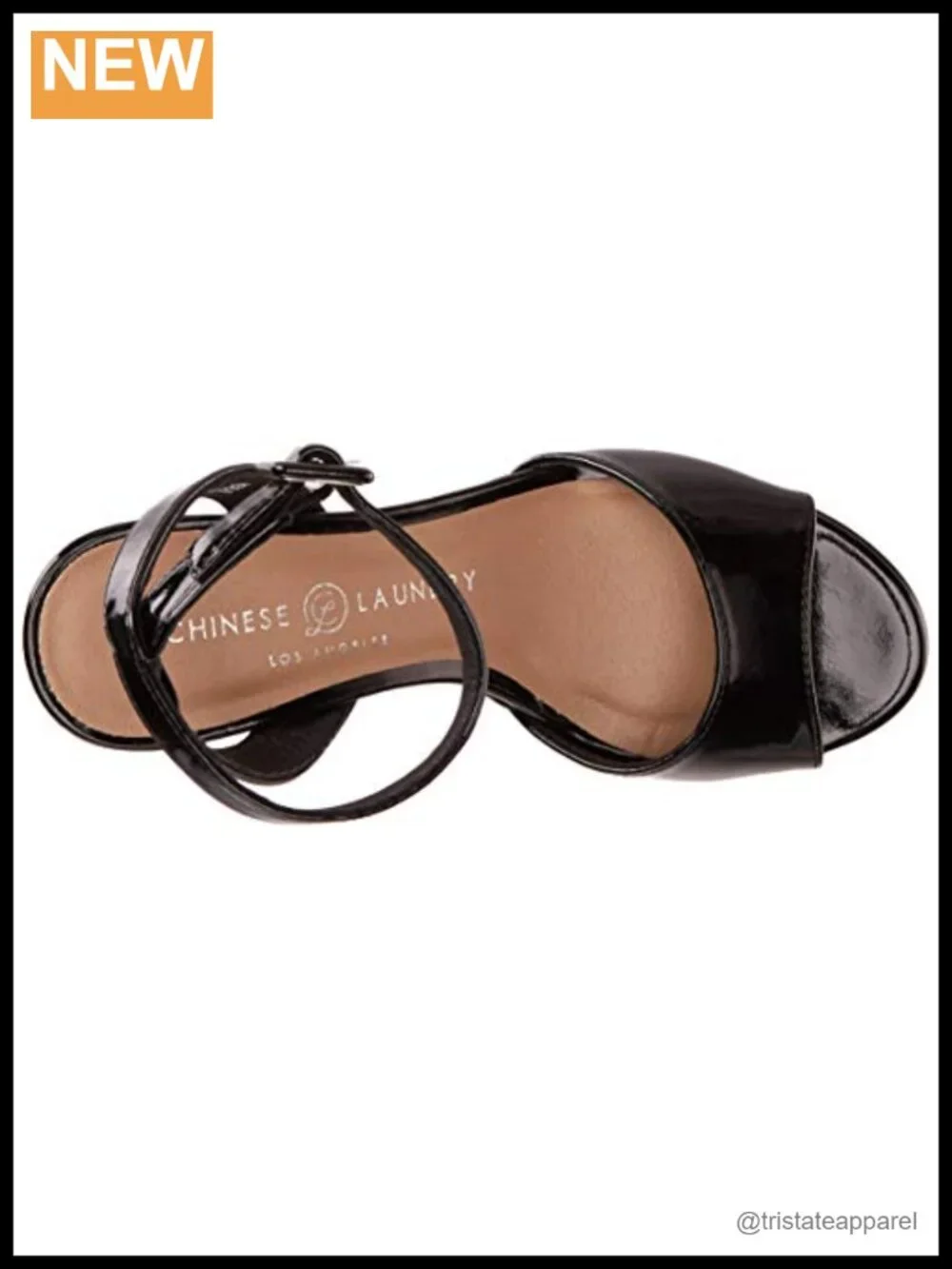 Platform Peep Toe Block Heel Sandal with Ankle Strap